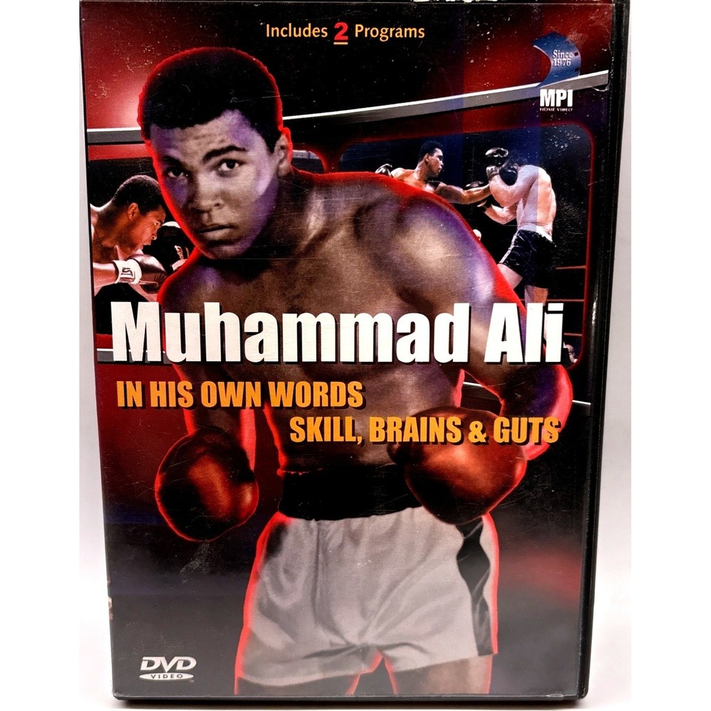 Muhammad‎ Ali DVD In His Own Words Skill Brains & Guts DVD Boxing Documentary